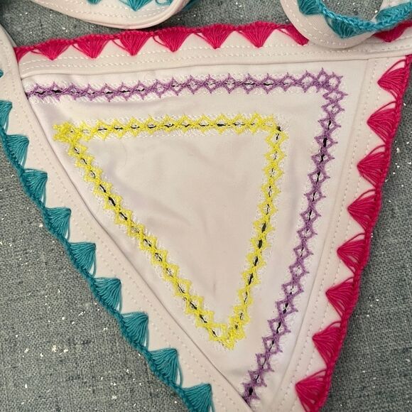 SAME Swim Bikini‎ Top White Papillon - Picture 5 of 6